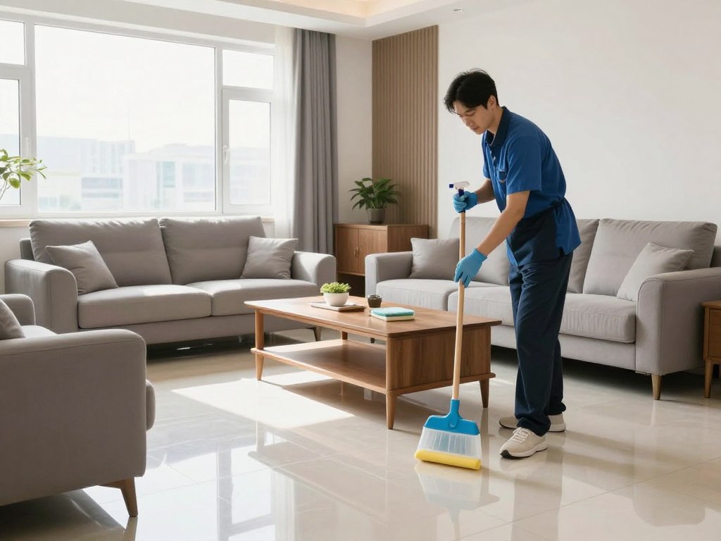 Clean and organized living room after professional house cleaning in Utica NY Clean and organized living room after professional house cleaning in Utica NY